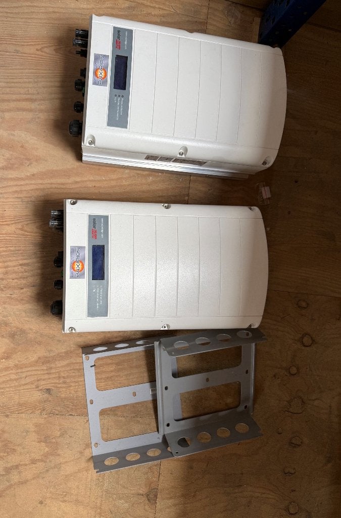 omvormer zonnepanelen, Doe-het-zelf en Verbouw, Ophalen, Gebruikt, Compleet systeem