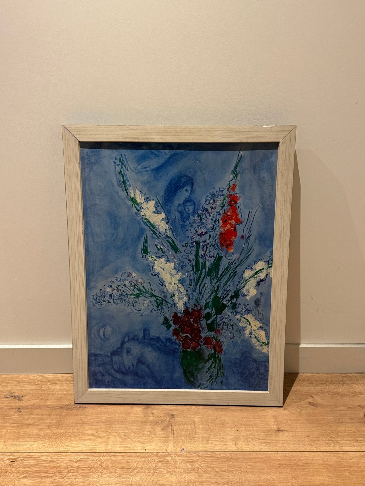 Marc Chagall 'Gladioli' - Prachtige Kunstprint, Ophalen of Verzenden