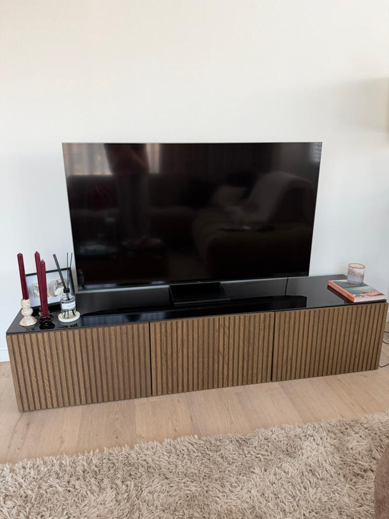 Ikea tv meubel staand, Huis en Inrichting, Kasten | Televisiemeubels, Ophalen, Gebruikt, 150 tot 200 cm, Minder dan 100 cm