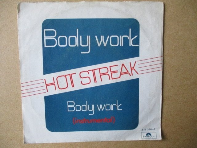 s2464 hot streak - body work, Ophalen, Gebruikt, 7 inch, Overige genres