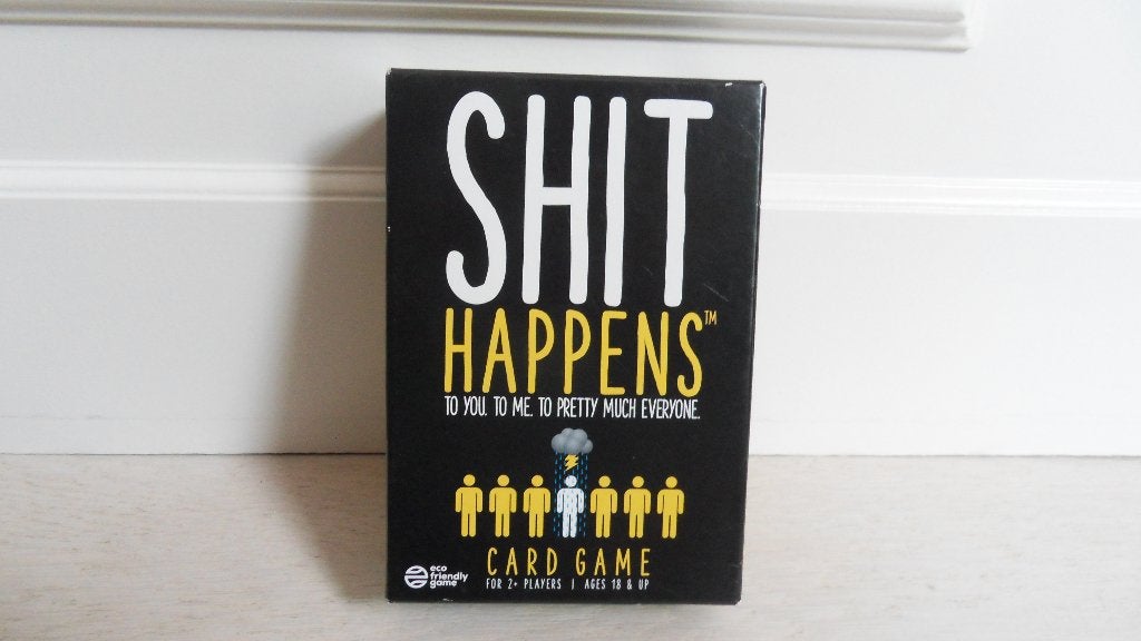 Spel : Shit happens card game ( Engelstalig ), Ophalen of Verzenden, Gebruikt