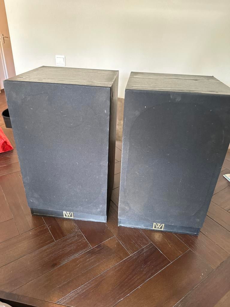 Wharfedale speaker set 505.2, Gebruikt, 60 tot 120 watt, Front, Rear of Stereo speakers, Ophalen
