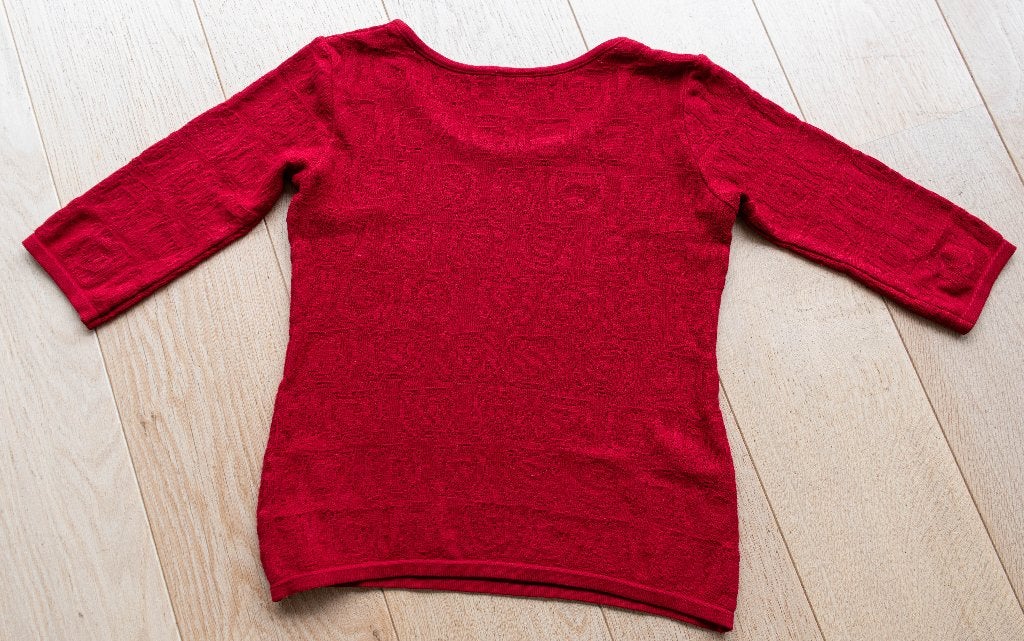 MLY Rood shirt maat S/M, Kleding | Dames, T-shirts, Ophalen of Verzenden, MLY, Korte mouw, Maat 36 (S)