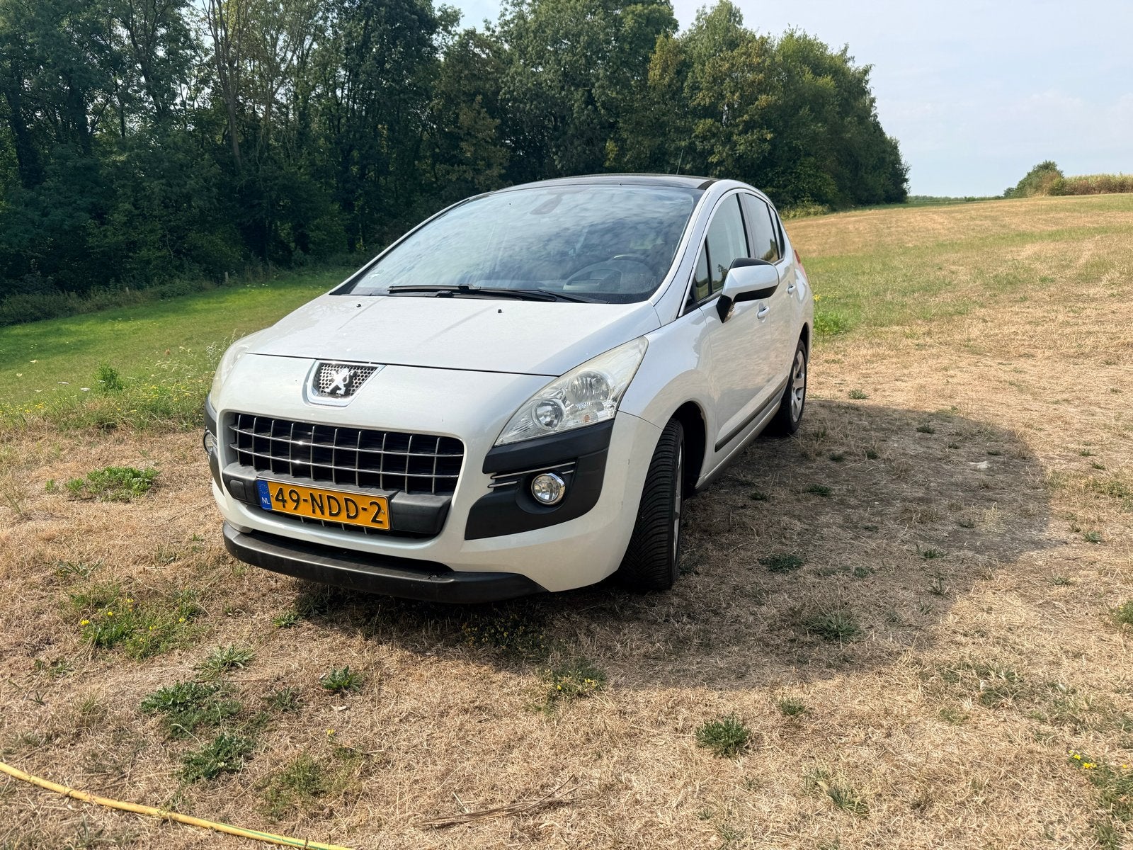 Peugeot 3008 1.6 VTI 2010 Wit, Voorwielaandrijving, 1374 kg, 4 cilinders, Wit