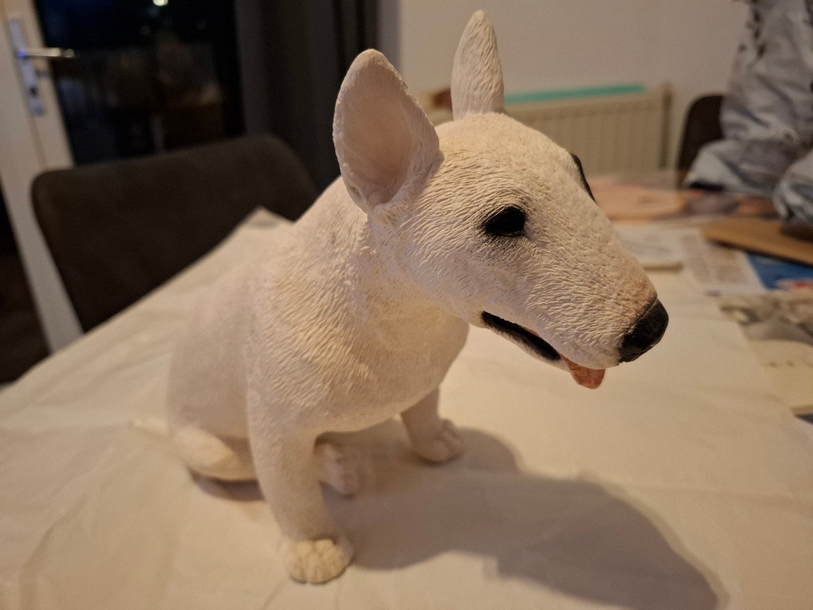 Vintage Bull Terriër Beeld - UDC Classic Critters 1984, Ophalen of Verzenden, Dier
