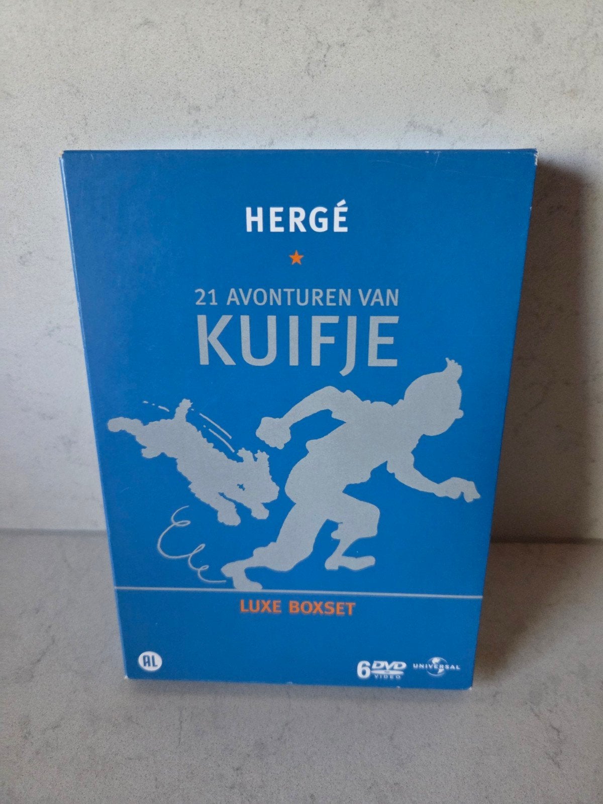 Kuifje - Luxe boxset 7dvd, Ophalen of Verzenden, Kuifje, Gebruikt, Beeldje of Figuurtje