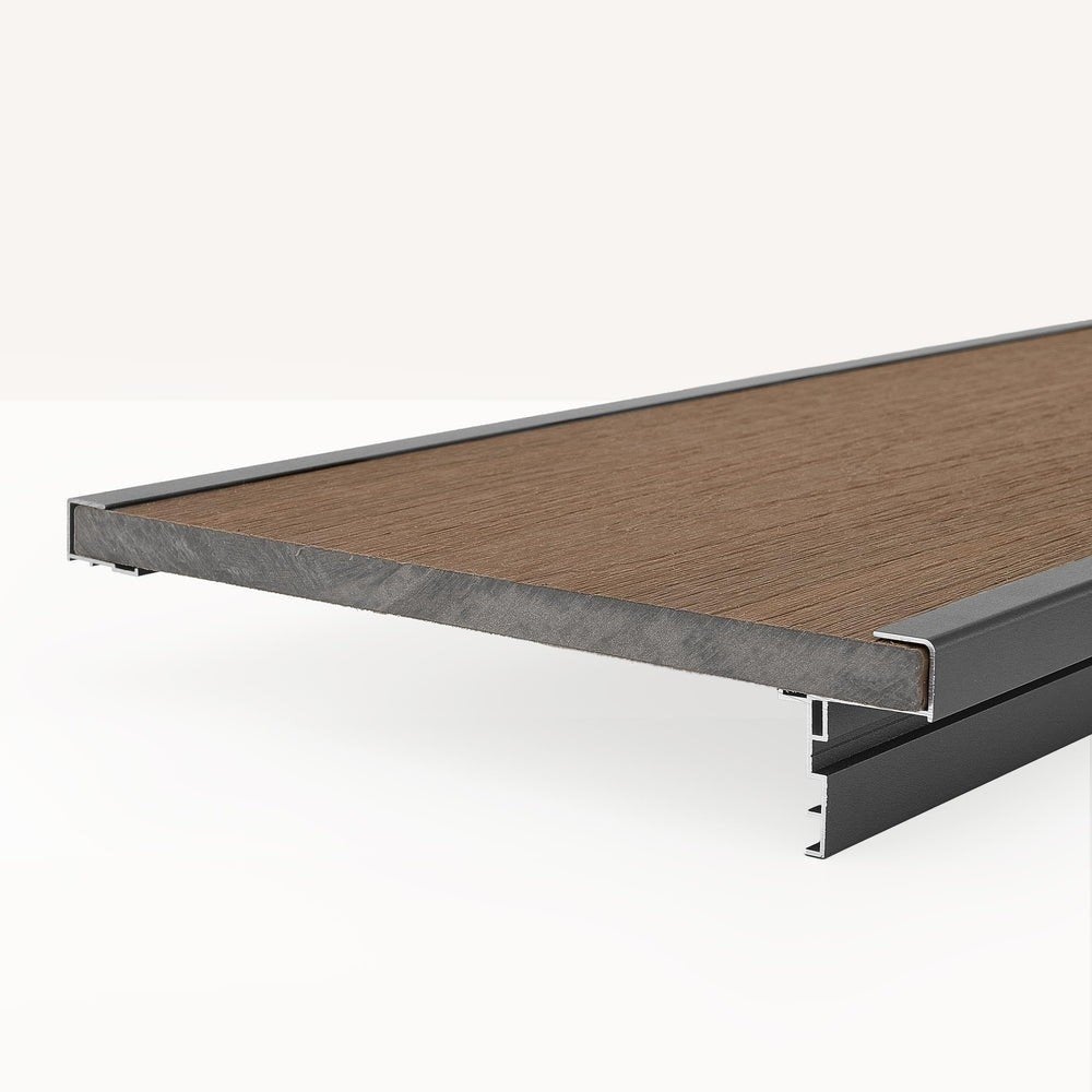 6x kozijnplank afwerklijst 2x composiet teak afwerkplank, Ophalen, Nieuw
