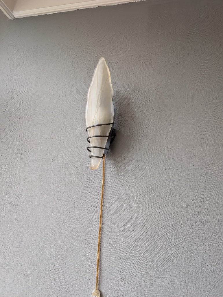 Wand lampen, Ophalen, Gebruikt, E27 (groot), Glas