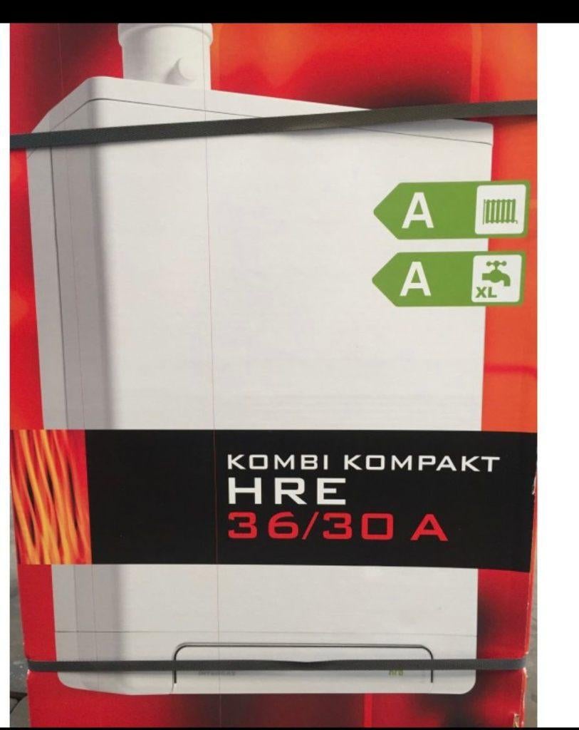 CV-ketel Intergas HRE 30A + expansievat+sifon–NIEUW in doos, 30 tot 80 cm, Hoog rendement (Hr), Cv-ketel of Combi-ketel, Nieuw