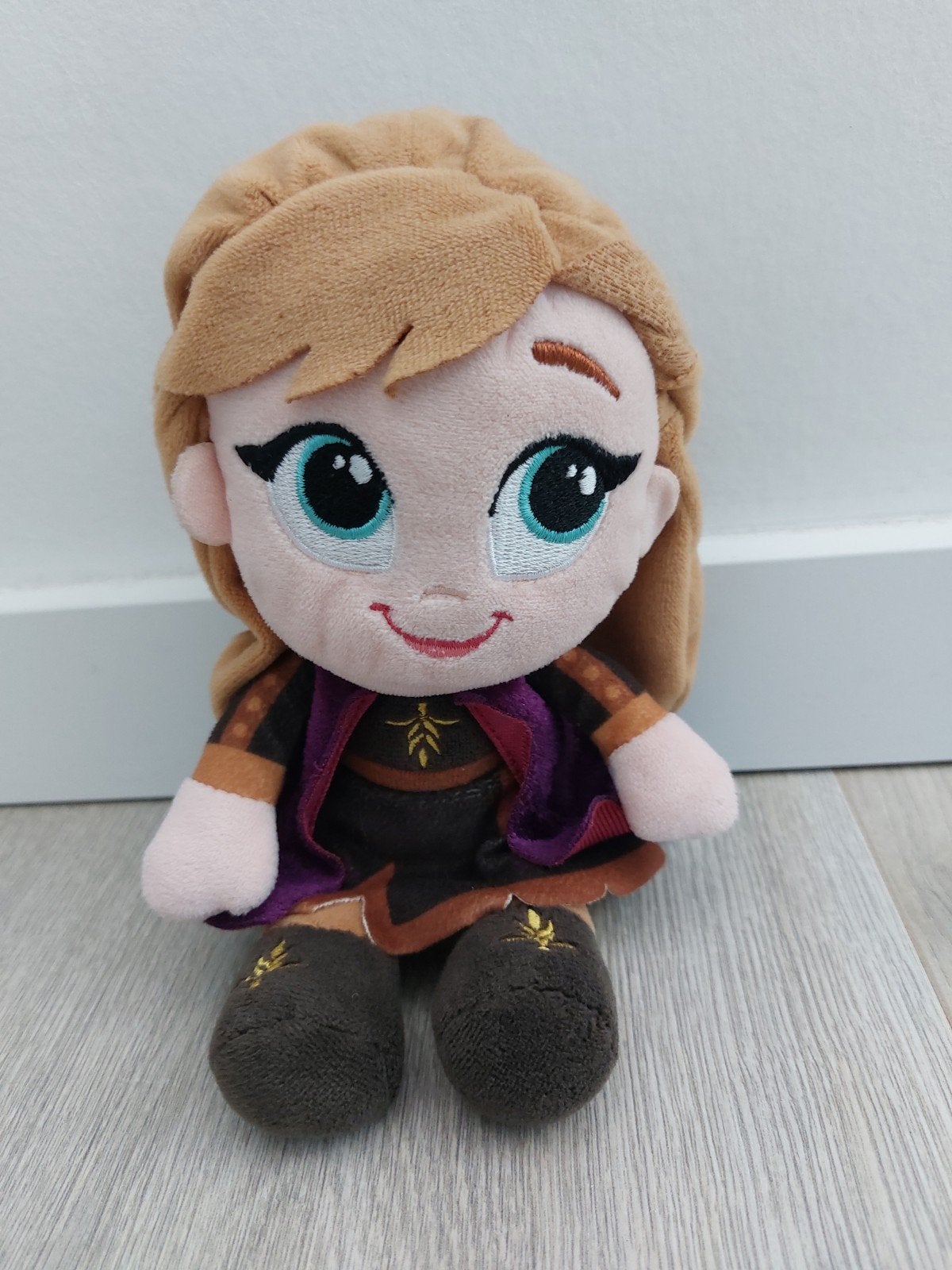 Knuffel Disney Frozen prinses Anna Elsa L2072, Ophalen of Verzenden, Zo goed als nieuw, Overige typen