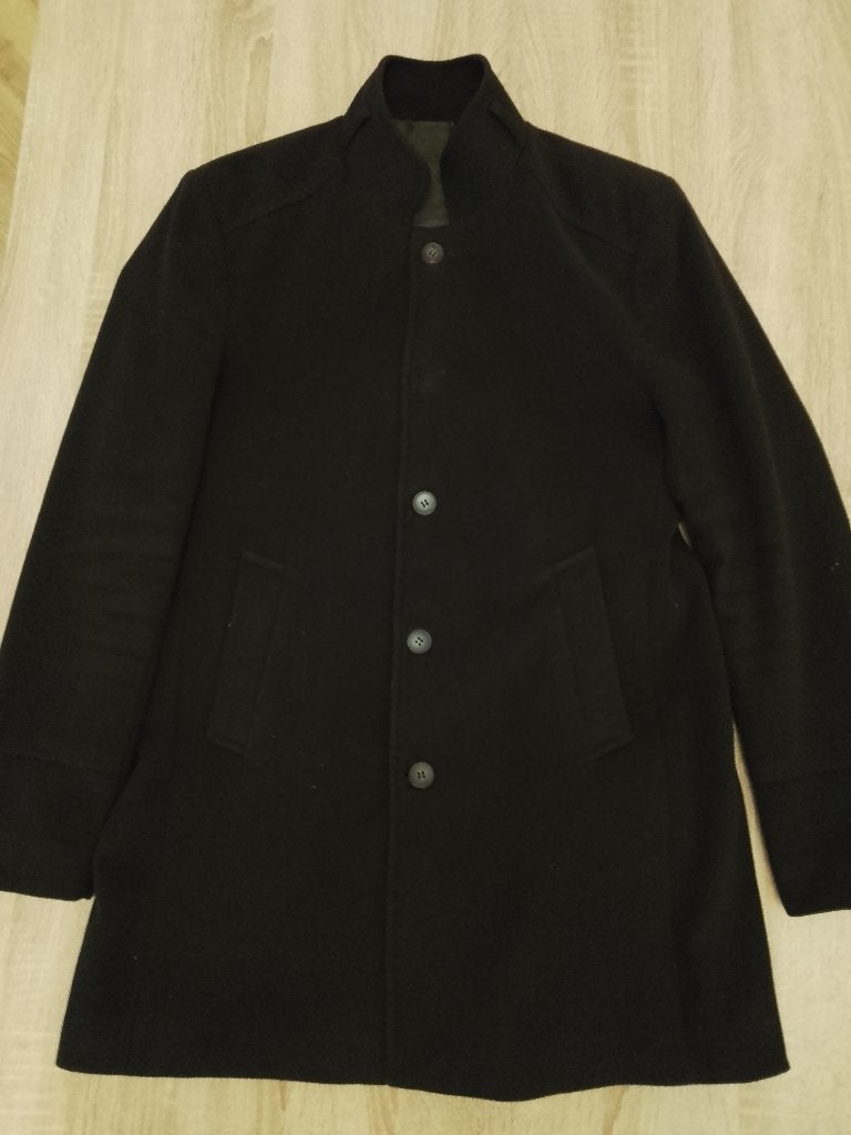 WAM Classic mantel – 3/4 lengte – zwart – maat L, Maat 52/54 (L), WAM DENIM, Zwart, Ophalen of Verzenden