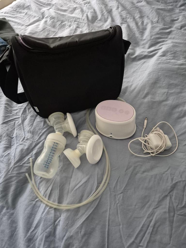 Philips Avent dubbele elektrische borstkolf, Ophalen of Verzenden, Gebruikt, Borstkolf