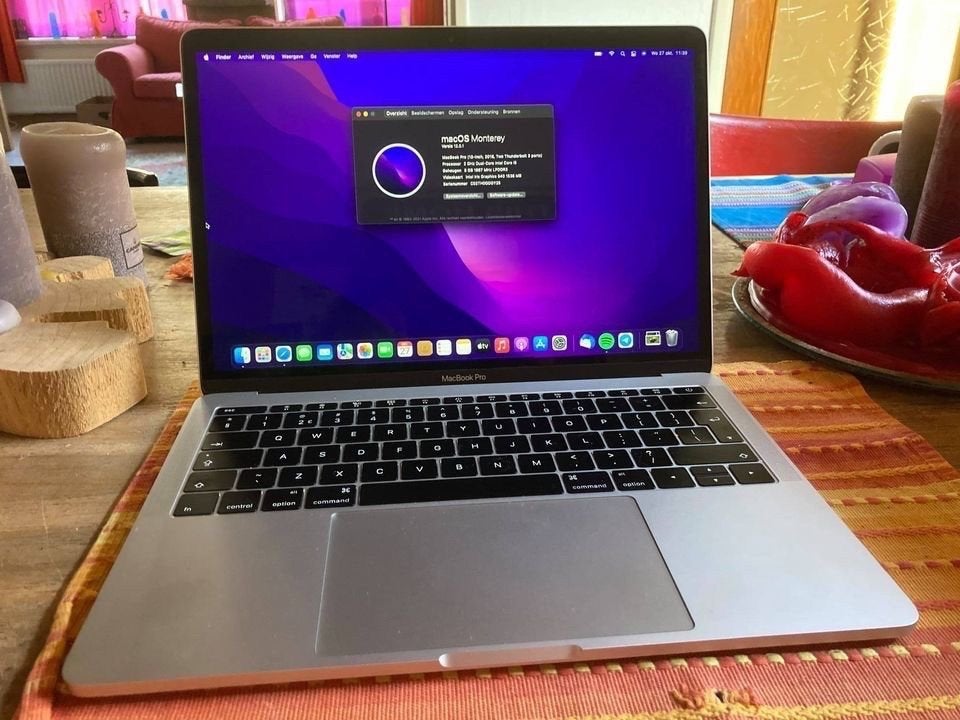 MacBook Pro 2016, Computers en Software, MacBook Pro, 256 GB, 2 tot 3 Ghz, Qwerty