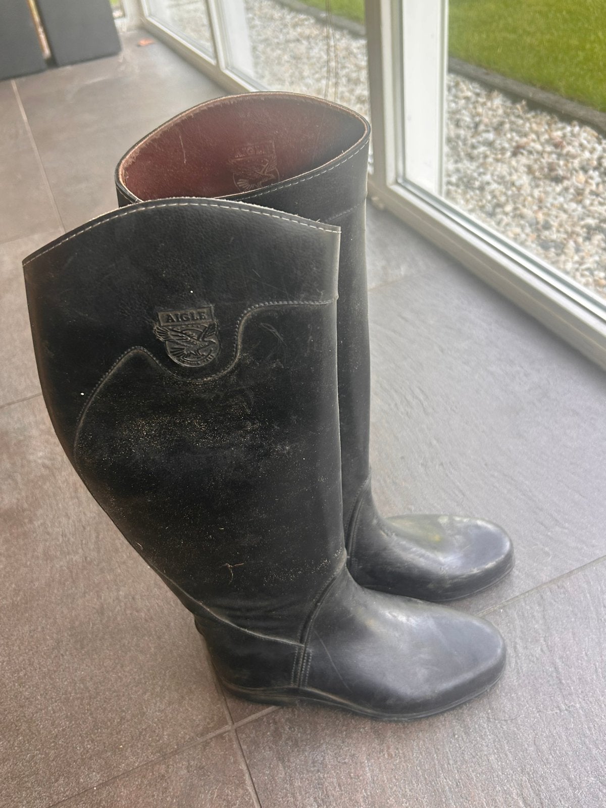 Paardrijlaarzen Aigle, Gebruikt, Dressuur, Aigle, Ophalen of Verzenden