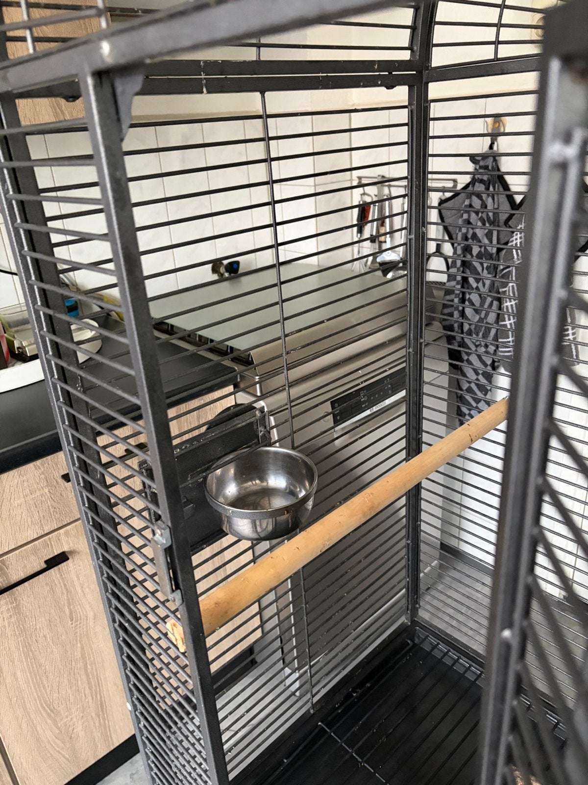 Vogelkooi, Dieren en Toebehoren, Ophalen, Zo goed als nieuw, Metaal, Vogelkooi