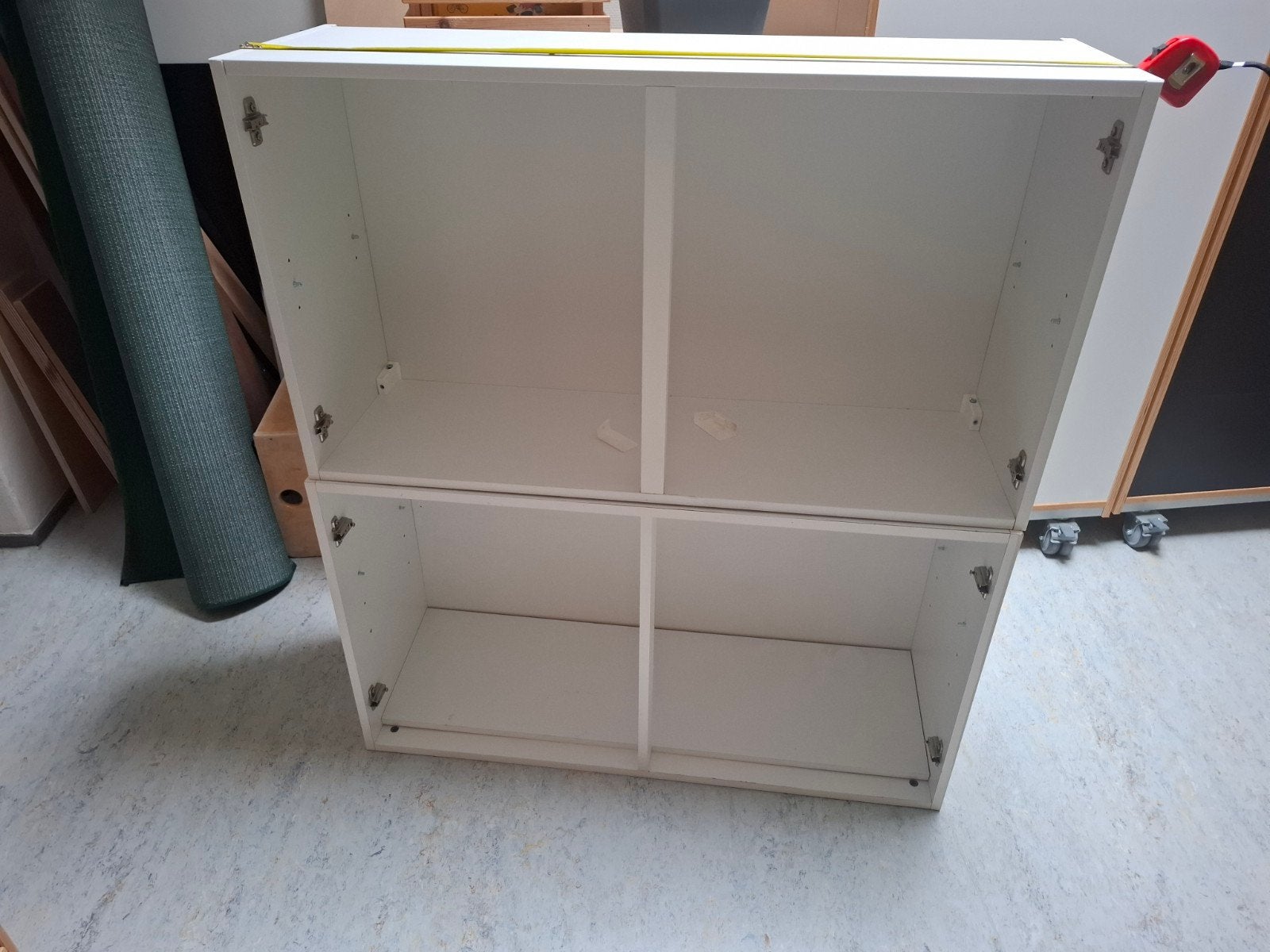 2 keukenkastjes, wit, Huis en Inrichting, Keuken | Keukenelementen, Ophalen, 25 tot 50 cm, 50 tot 100 cm, Minder dan 100 cm