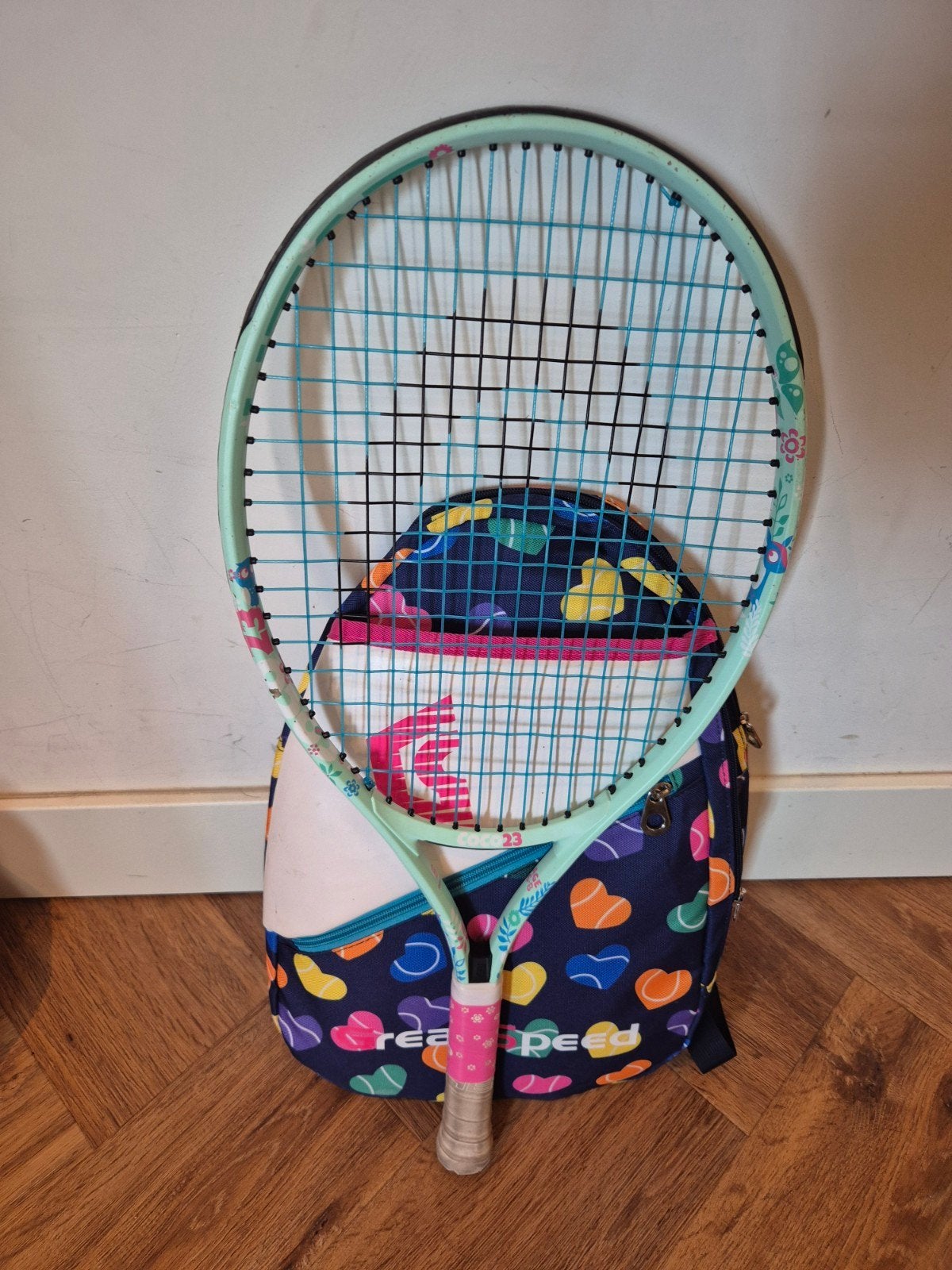 Tennisracket Junior 23 + tas, Ophalen, Zo goed als nieuw, Racket, Head