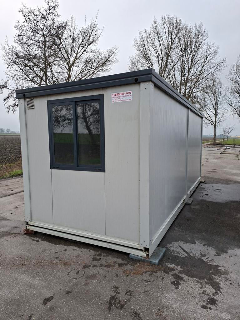 Kantoorunit / Schaftkeet 6 x 2,35 met indeling ., Ophalen