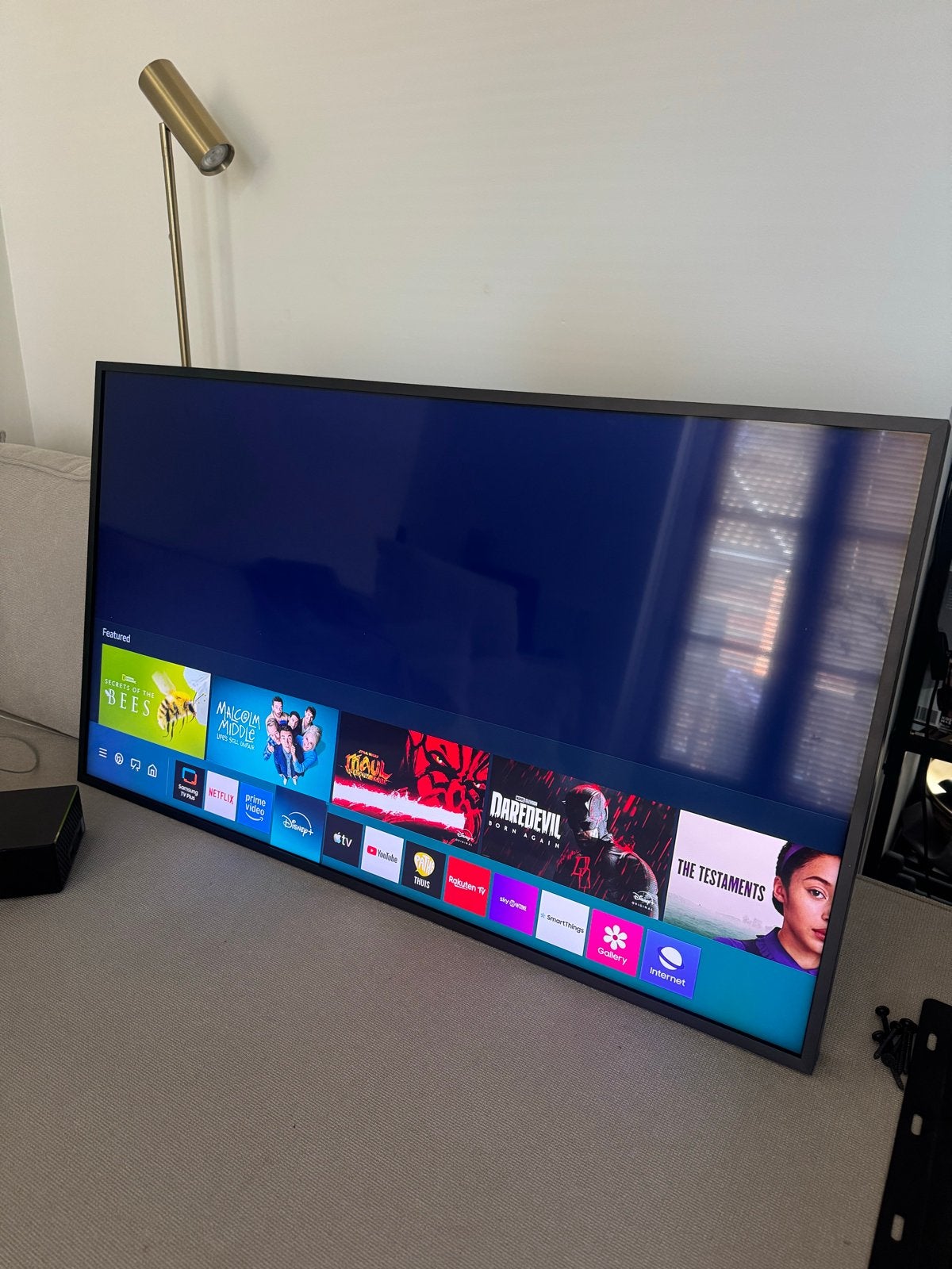 Samsung The Frame 43 inch 4K QLED Smart TV, Audio, Tv en Foto, Televisies, Ophalen, QLED, 50 Hz, Zo goed als nieuw