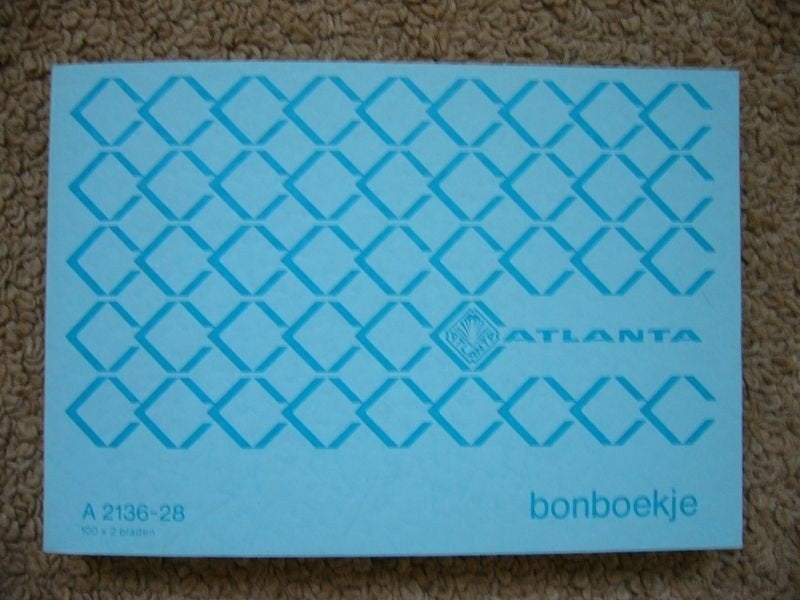 Atlanta A6 bonboekje 100 x 2 vel, Ophalen of Verzenden