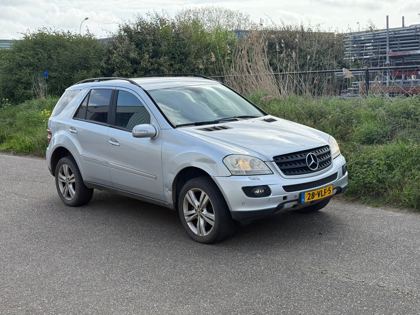 Mercedes ML 280CDI Grijs kenteken, Auto's, Voorwielaandrijving, Stof, 4 cilinders, CNG (Aardgas)