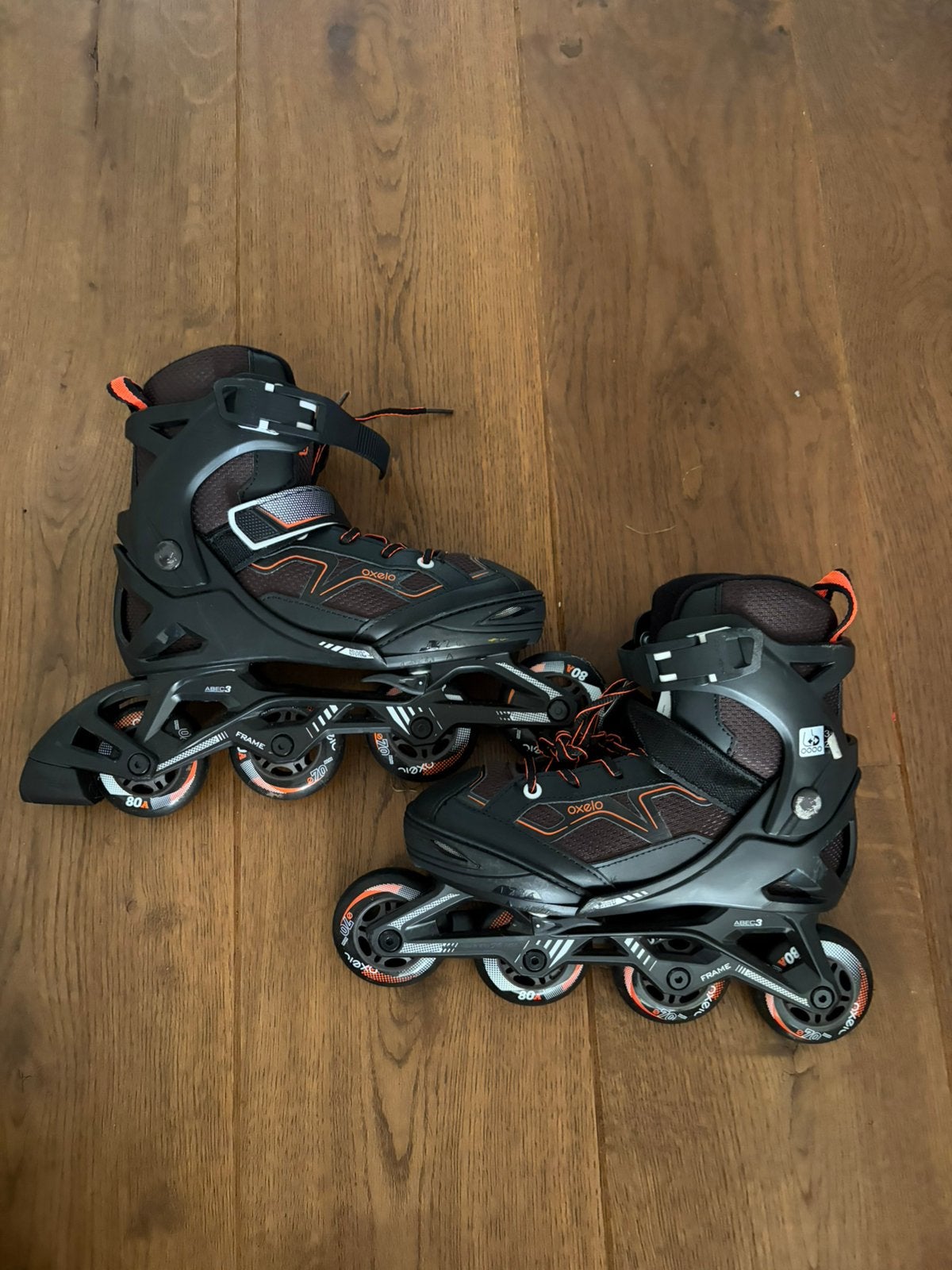 Oxelo Skeelers, inline skates maat 35-38 incl bescherming, Sport en Fitness, Skeelers, Ophalen of Verzenden, Gebruikt