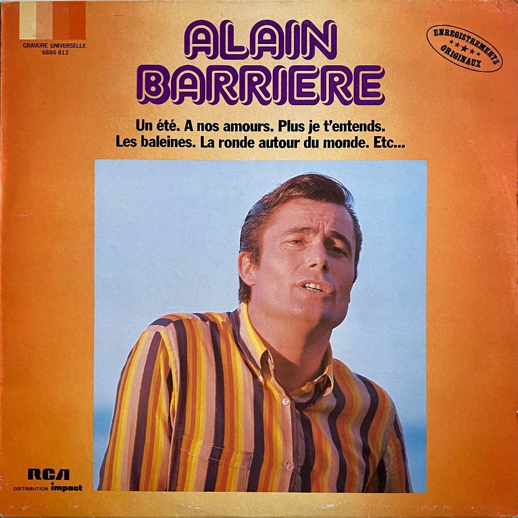 Alain Barriere - Alain Barriere lp, Ophalen of Verzenden, 12 inch, LP