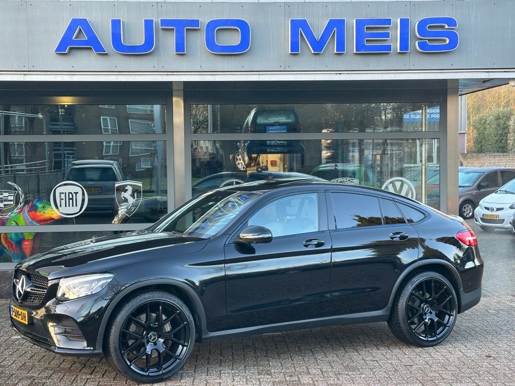Mercedes-benz GLC COUPE 250 4M Sport Edition Premium Plus Na, Auto's, Gebruikt, Euro 6, 4 cilinders, Zwart