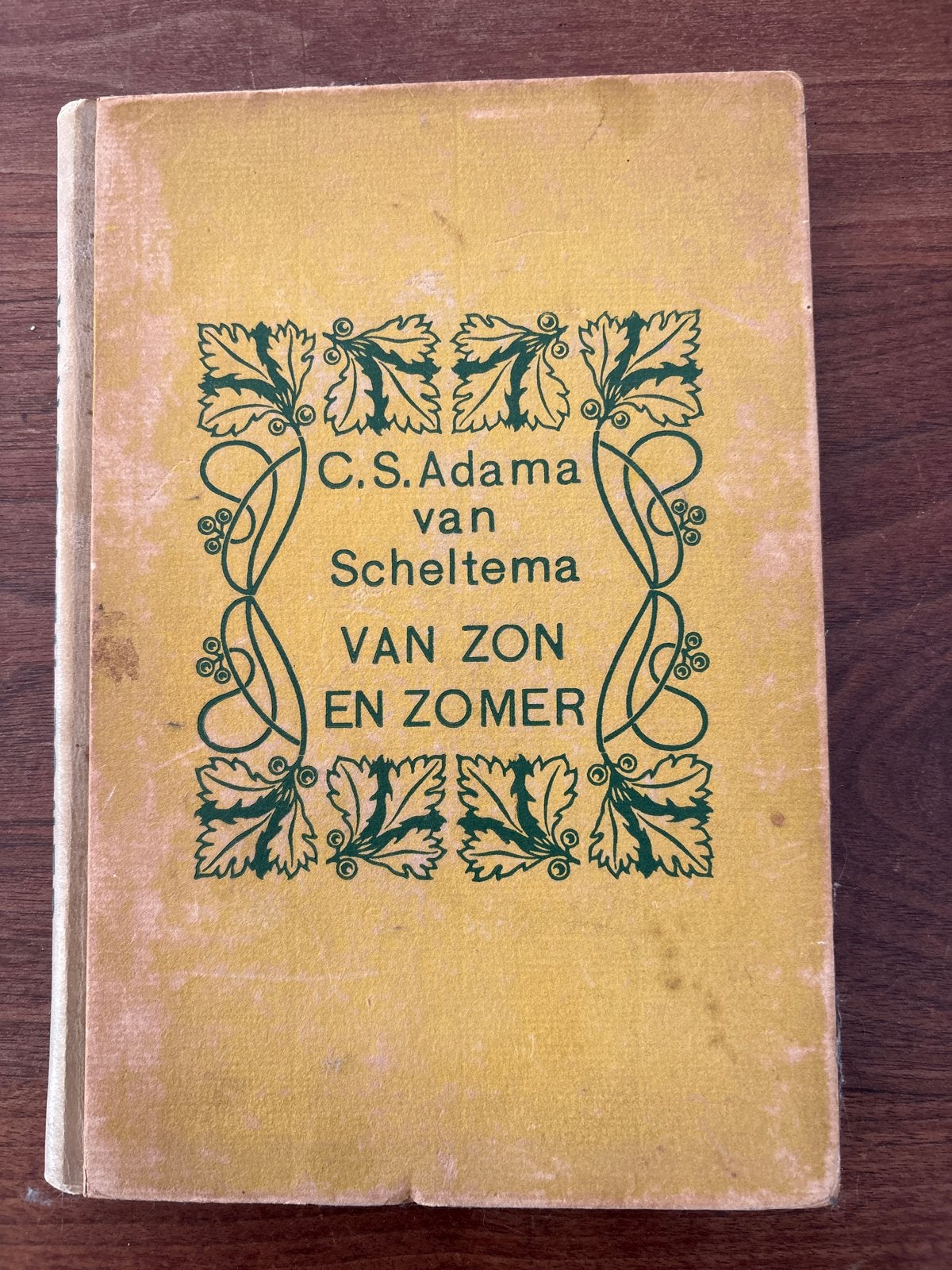 Van Zon en Zomer - C.S. Adama van Scheltema (1902), Ophalen of Verzenden, Gelezen, Nederland