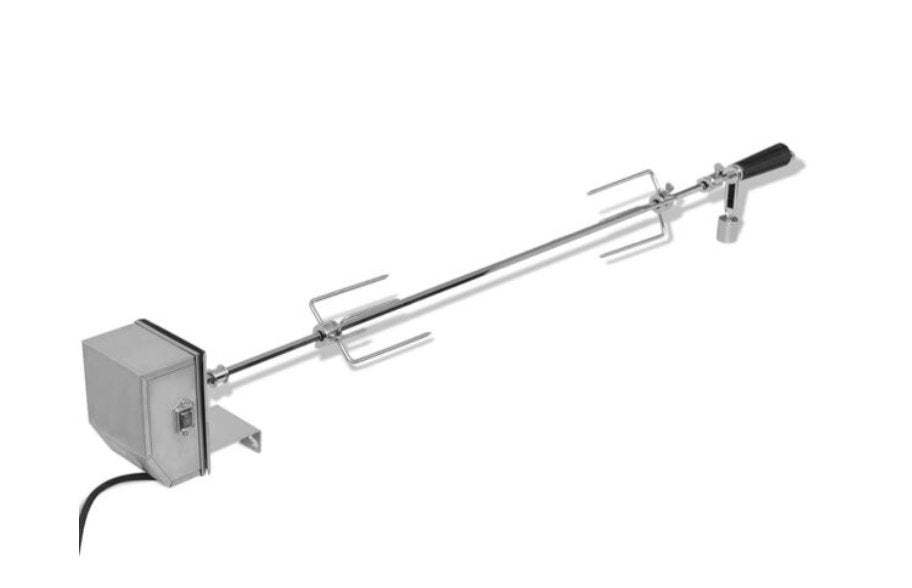 AANBIEDING | BBQ Draaispit professionele motor staal 1200 mm, Verzenden, Nieuw