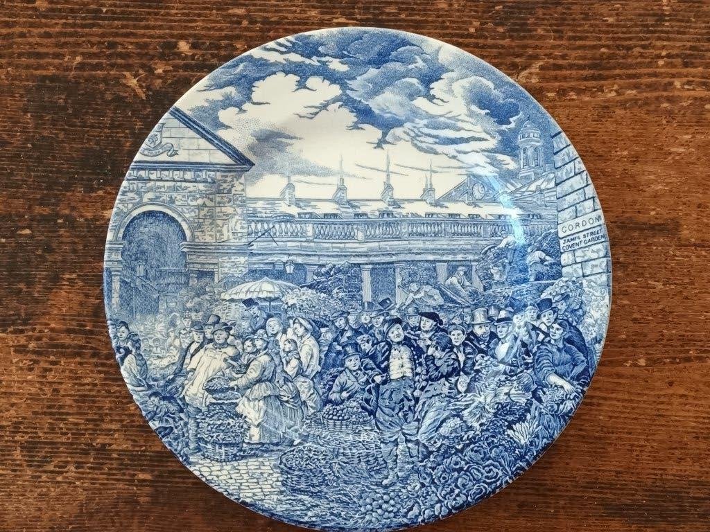 Antiek Engels bord Staffordshire Ironstone Tableware, Ophalen of Verzenden