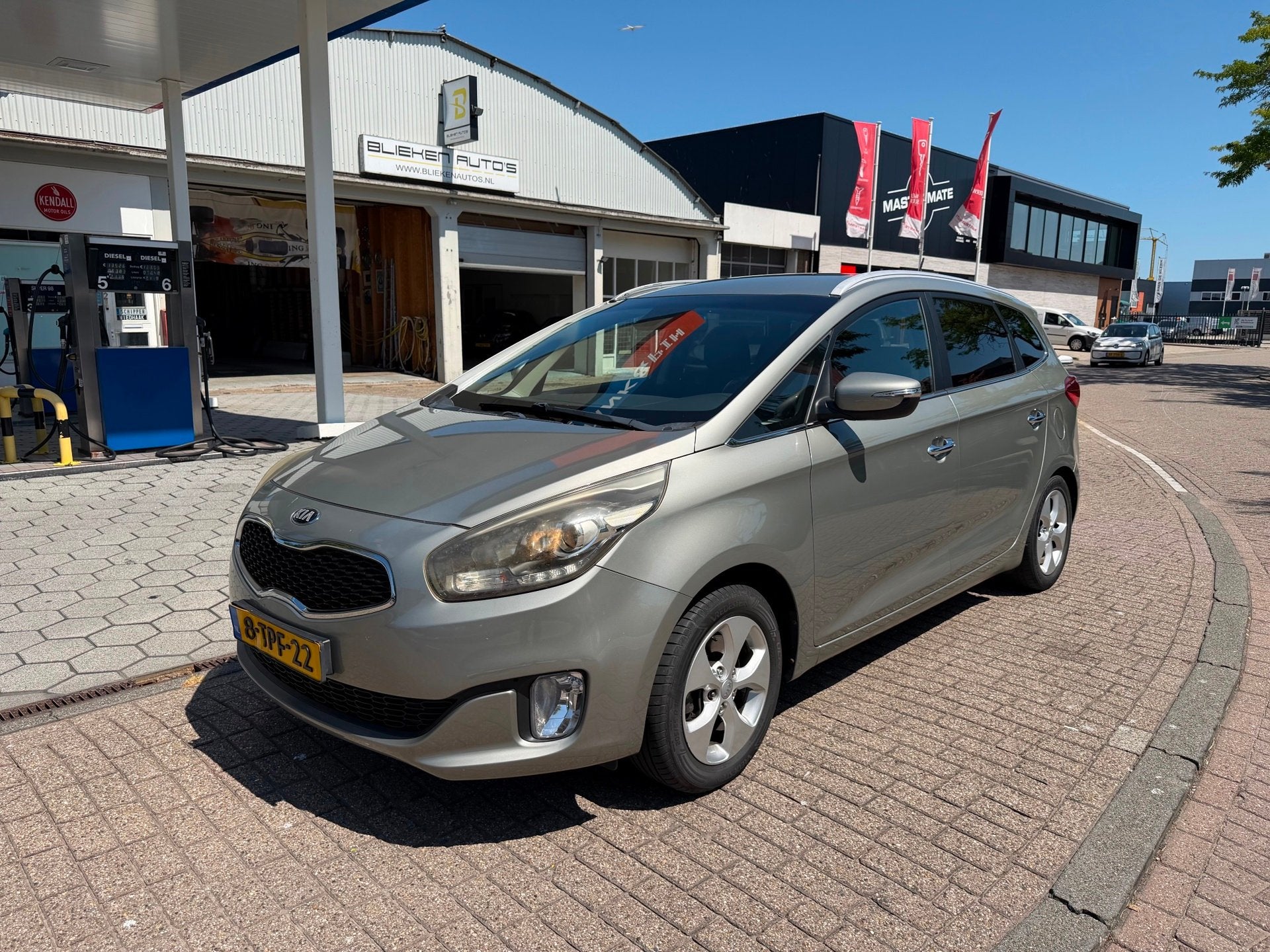 Kia Carens 1.6 GDi Business Pack|7PERSOONS|CAMERA|NAVI|DOH, Auto's, Kia, Voorwielaandrijving, Euro 5, Gebruikt, 1591 cc