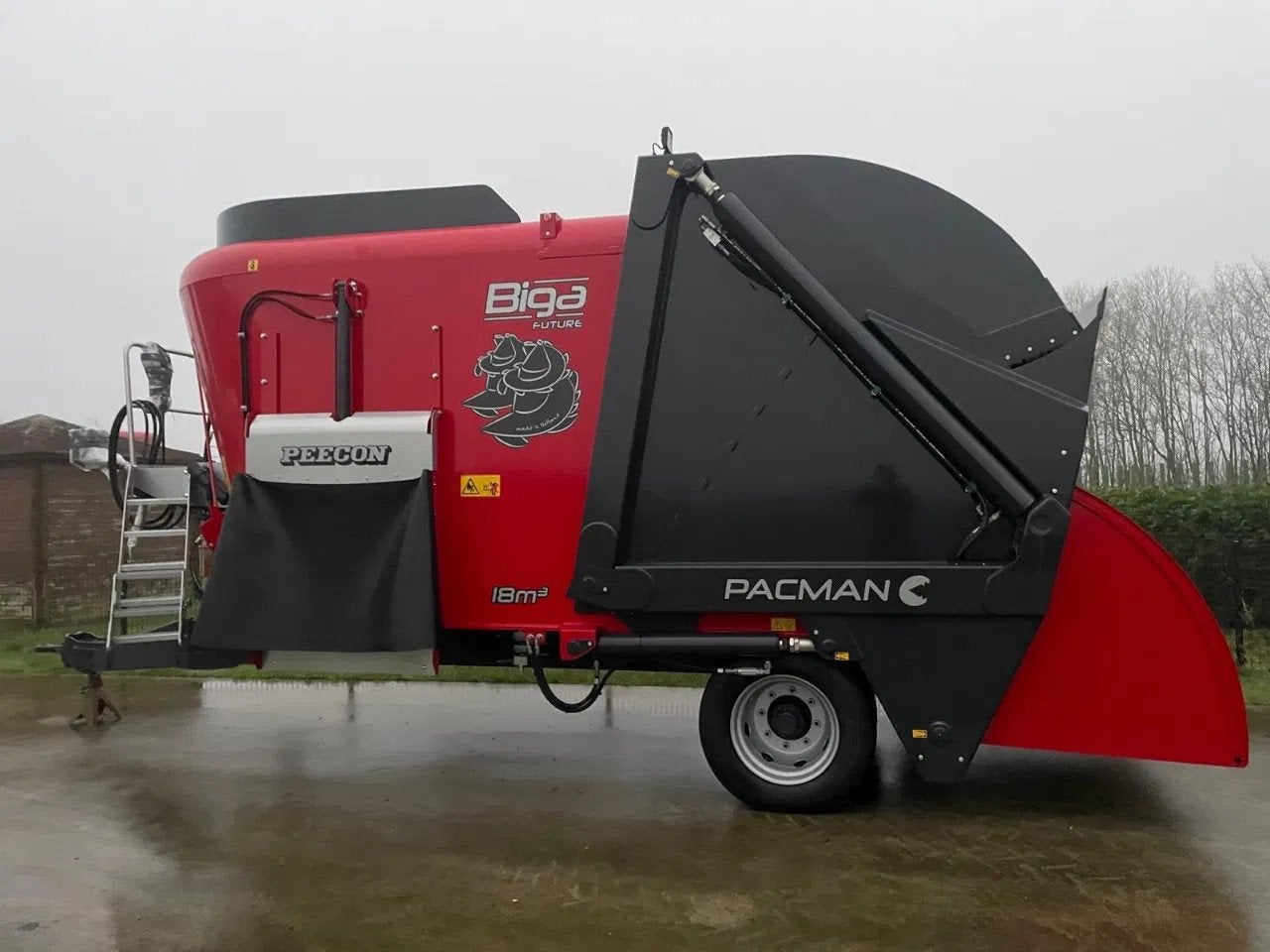 Peecon Biga 18-215 twin pacman future (bj 2025), Overige, Voertechniek