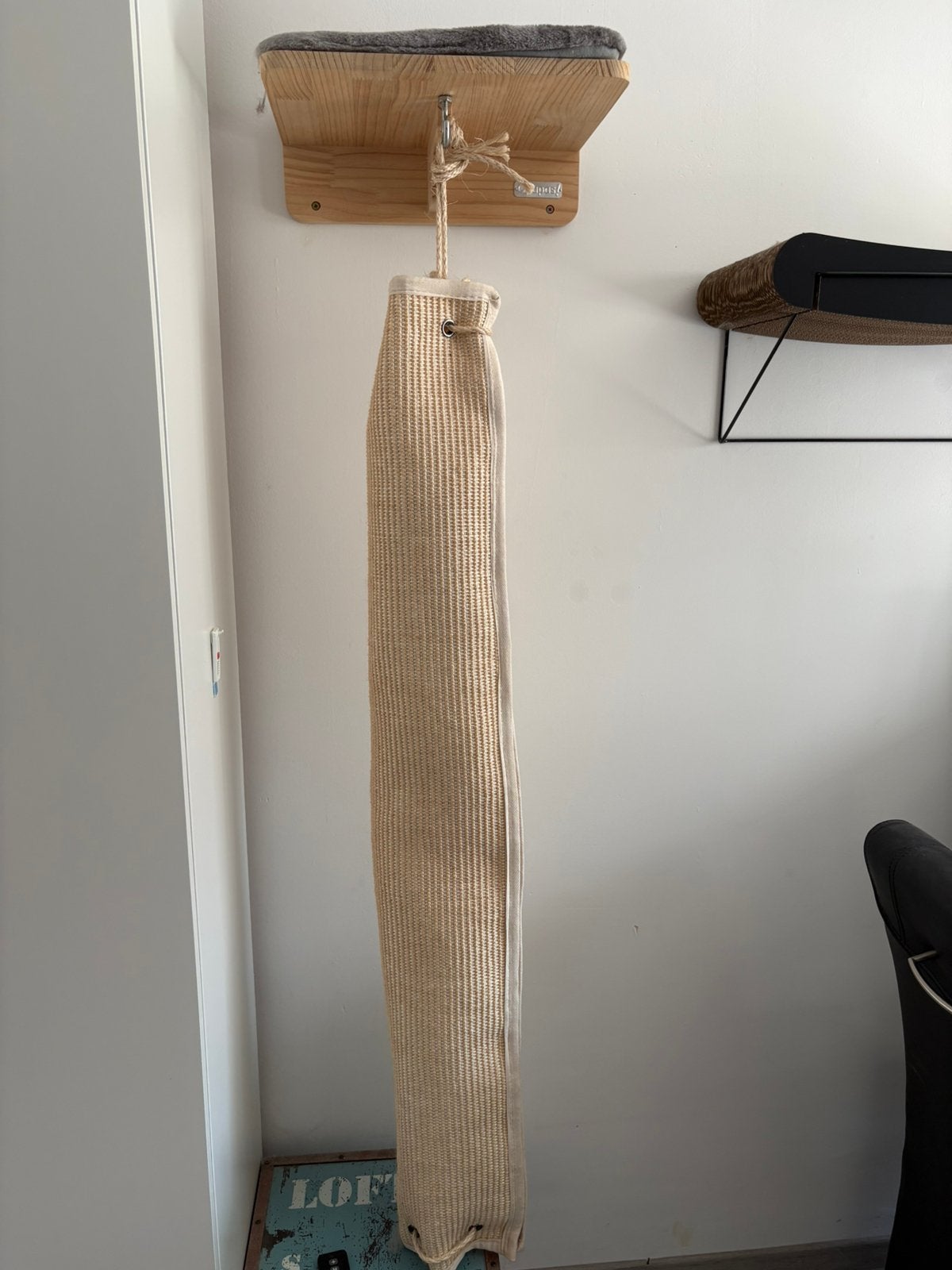 Klimzak voor katten inclusief plank, Ophalen of Verzenden, Zo goed als nieuw