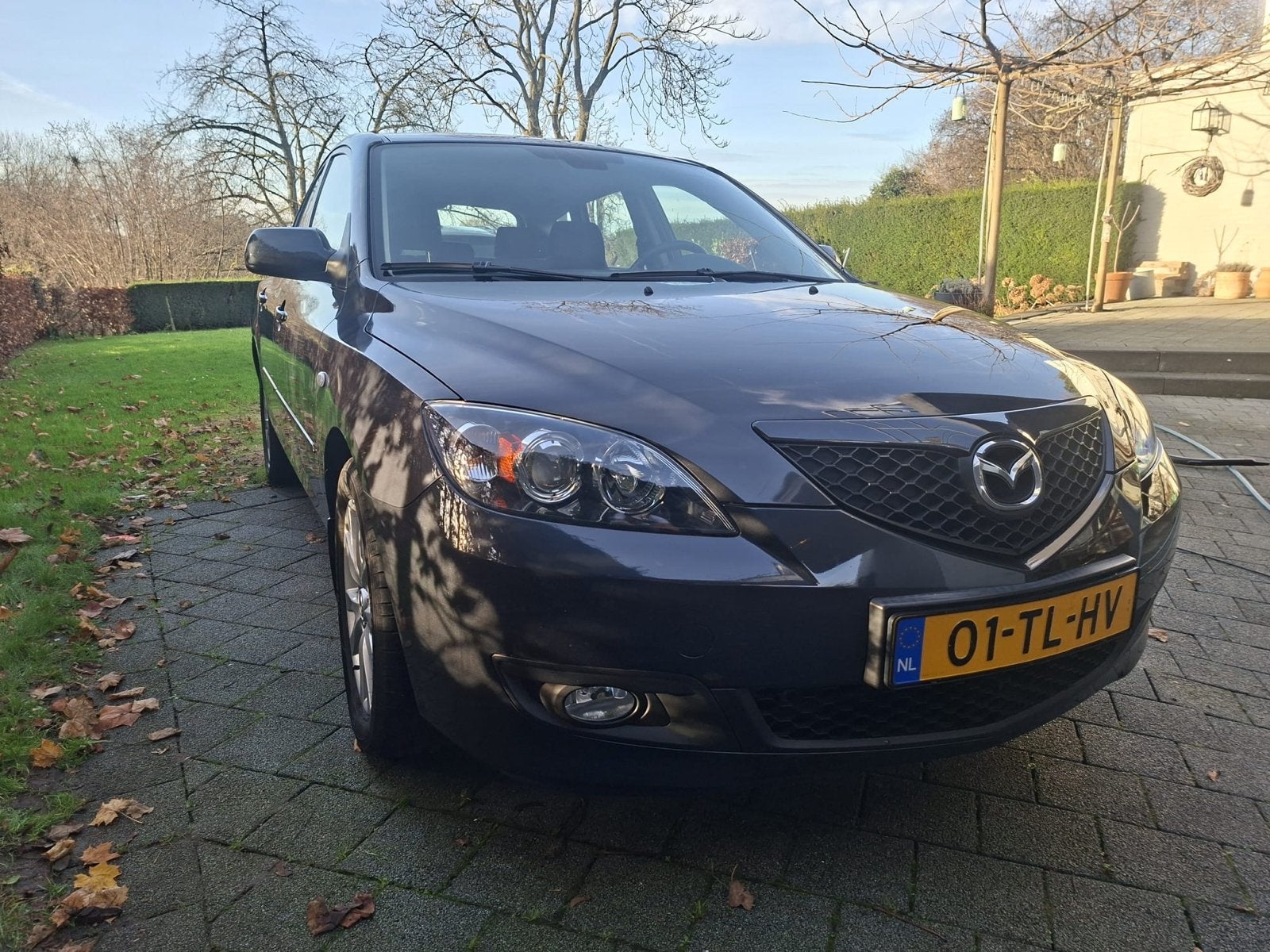 Mazda 3 1.6 uniek lage km stand, Auto's, Voorwielaandrijving, Zwart, 4 cilinders, 1165 kg