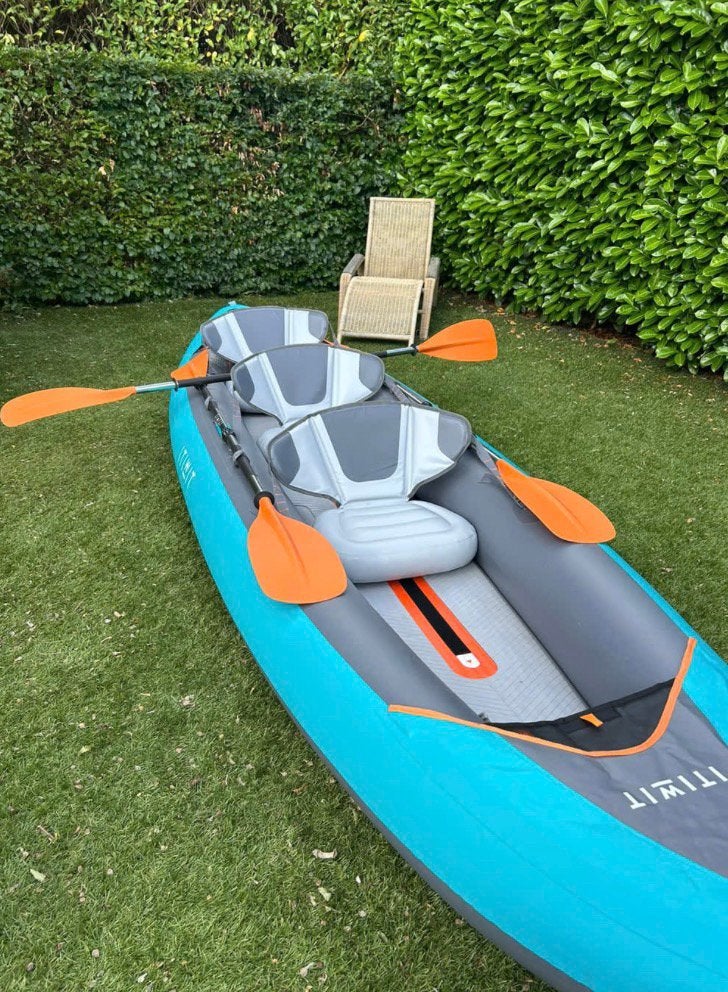 Kajak Itivit X100- Nieuw, Watersport en Boten, Kano's, Ophalen, Nieuw, Kajak, Met peddels