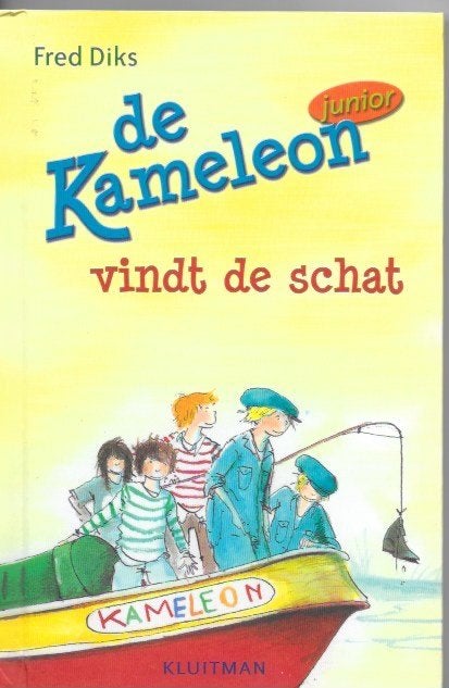 De Kameleon junior, vindt de schat, Ophalen of Verzenden, Zo goed als nieuw, Fred Diks, Fictie algemeen