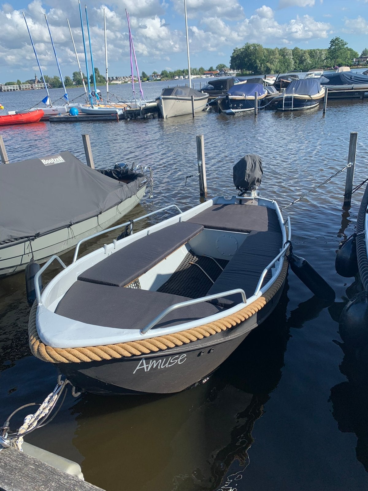 Beenakker Vlet met ligplaats tot okt compleet & onderhouden, Watersport en Boten, Ophalen, Gebruikt