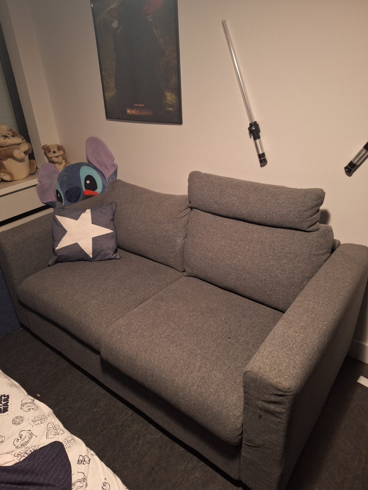 ikea bank, Ophalen, 150 tot 200 cm, Tweepersoons, 75 tot 100 cm