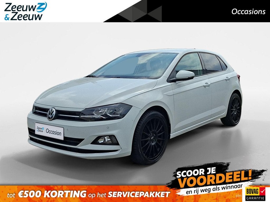Volkswagen Polo 1.0 TSI Highline | Apple Carplay & Android a, 12 maanden, Stof, Gebruikt, 95 pk