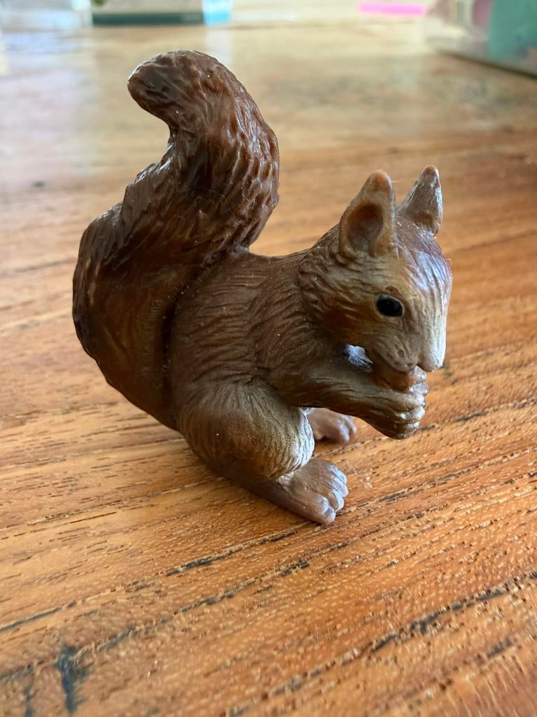 Schleich eekhoorn nr 14252, Ophalen of Verzenden, Zo goed als nieuw, Jongen of Meisje