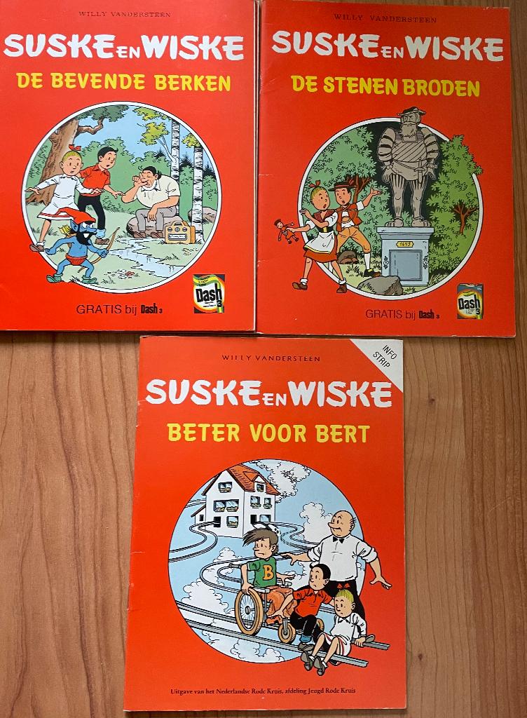 3 speciale uitgaves Wuske en Wiske, Boeken, Meerdere stripboeken, Ophalen of Verzenden, Gelezen