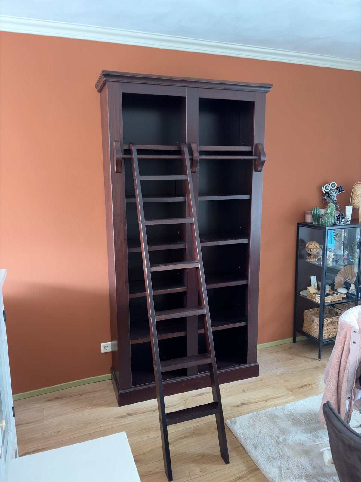 Boekenkast, Huis en Inrichting, Kasten | Boekenkasten, Ophalen, Gebruikt, 50 tot 100 cm, 150 tot 200 cm