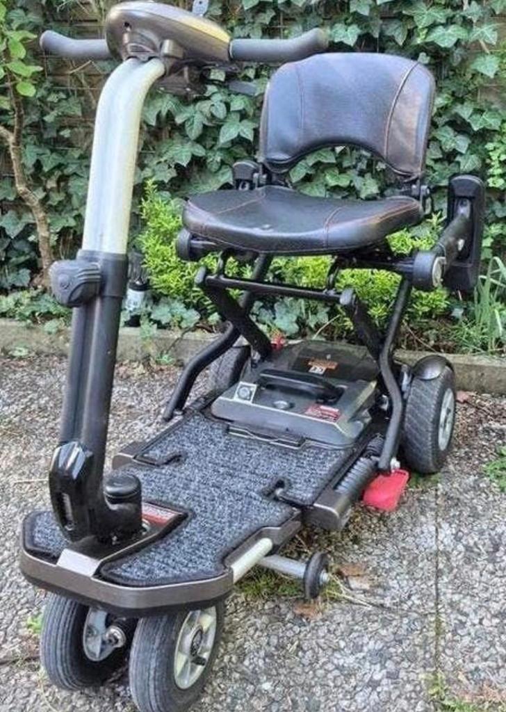 Bobby deluxe opvouwbare scootmobiel, Ophalen, 10 km/u of minder, Gebruikt, Mango