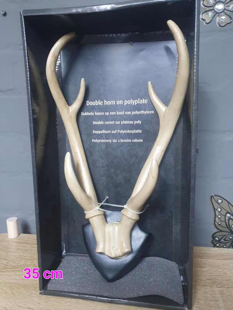 Nieuw decoratief gewei op polyethyleen plaat, Beige, Nieuw, Kunststof, Ophalen of Verzenden