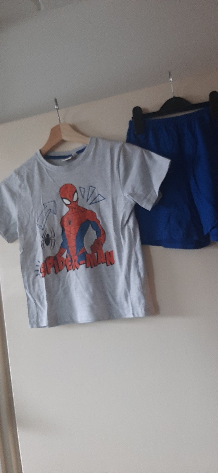 Spiderman shortama, Ophalen of Verzenden, Gebruikt, Jongen