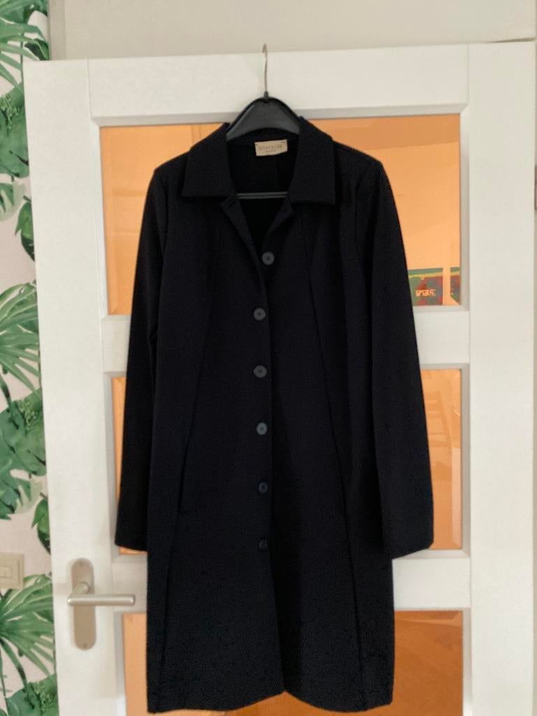 BLAZER/JAS ONGEVOERD ZWART MAAT 38/40 VOORJAAR ESVIVID NIEUW, Ophalen of Verzenden, Nieuw, Maat 38/40 (M), Zwart