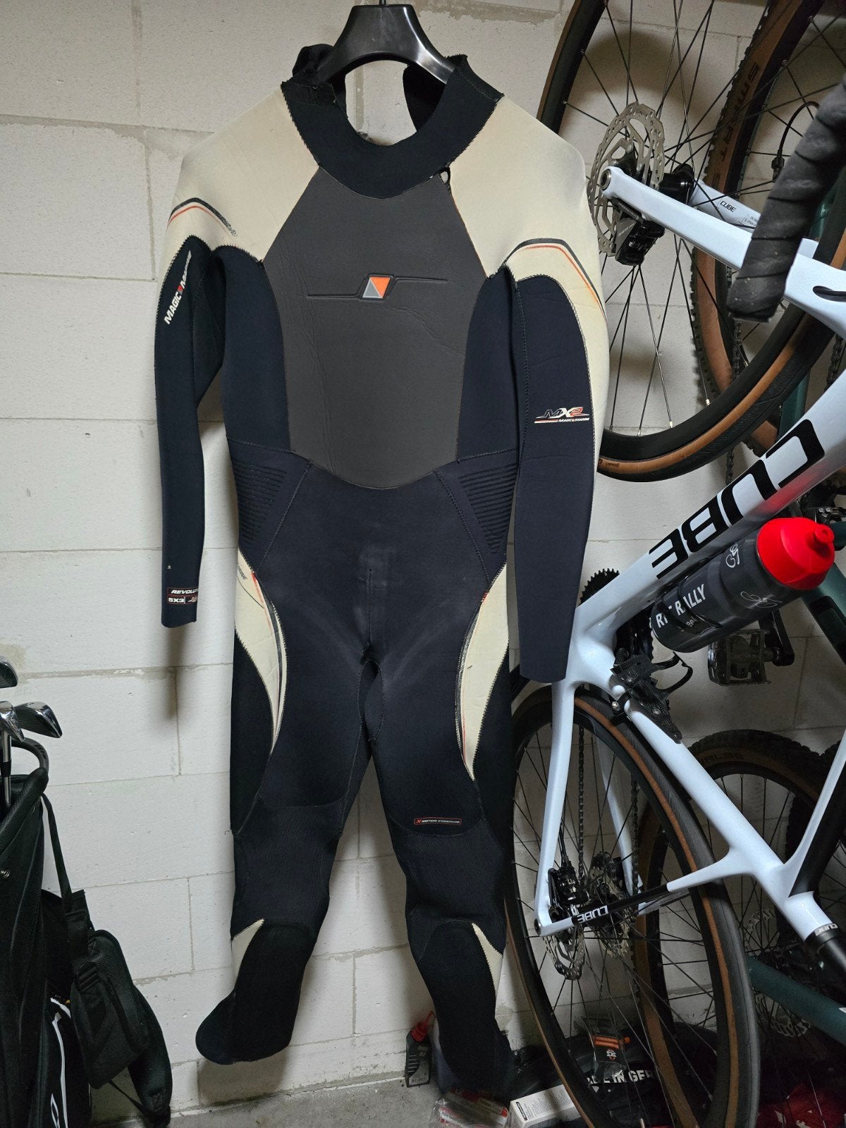 Magic Marine MX2 Revolution 5x3 Wetsuit - Maat L, Wetsuit, Gebruikt, Magic Marine, Ophalen of Verzenden