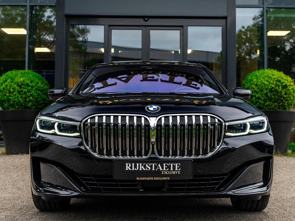 BMW 7-serie 745e High Executive|PANO|HEAD-UP|B&W|360|20'', Auto's, BMW, Automaat, Achterwielaandrijving, Gebruikt, 394 pk