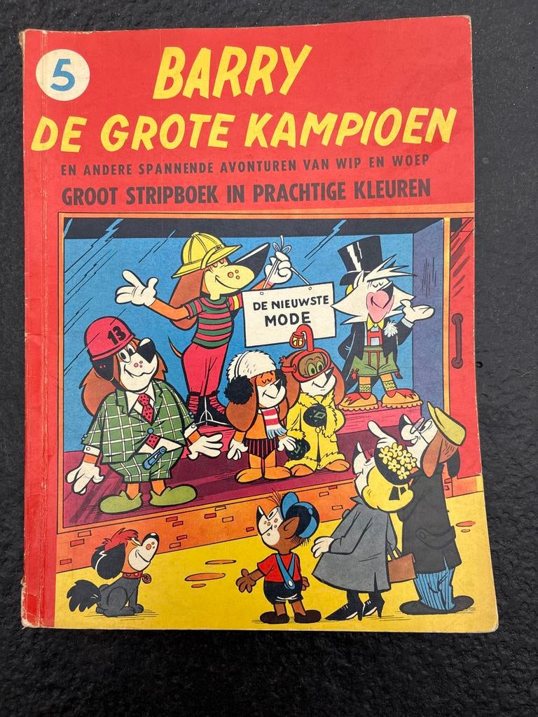 Barry De Grote Kampioen - Wip en Woep Stripboek #5, Boeken, Stripboeken, Eén stripboek, Ophalen of Verzenden, Gelezen